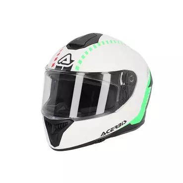 Acerbis Krapon 2206 Мотошлем White Black 2 Белый