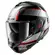 SHARK Oxo Sikter Modularhelm Black / Chrome / Silver