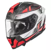 PREMIER HELMETS 23 Hyper Carbon TK92 22.06 integralhelm Красно-черный