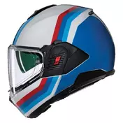 NOLAN N120-1 Lineo Modularhelm White / Blue / Red