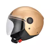 Acerbis Jet Brezza Metallic Мотошлем Bronze Matt Серый