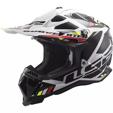 Ls2 Mx700 Subverter Evo 2 Stomp Мотошлем White Белый