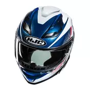 Hjc F71 Catos Мотошлем Blue Red Синий