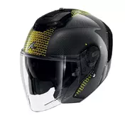 Shark Rs Jet Carbon Ikonik Мотошлем Gold Золотистый