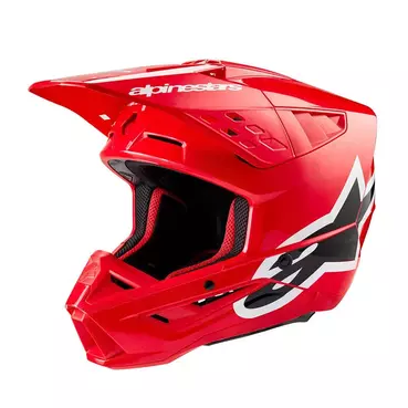 Alpinestars Sm5 2206 Corp Мотошлем Red Красный
