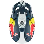 Kini Red Bull Mxc1 1.0 Мотошлем Blue White Синий