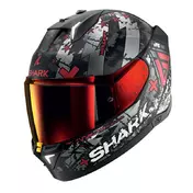 Shark Skwal I3 Hellcat Mat Мотошлем Red Красный