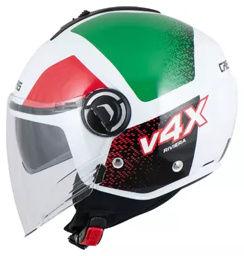 Riviera V4 X Alpha Italia White, Black, Green, Red