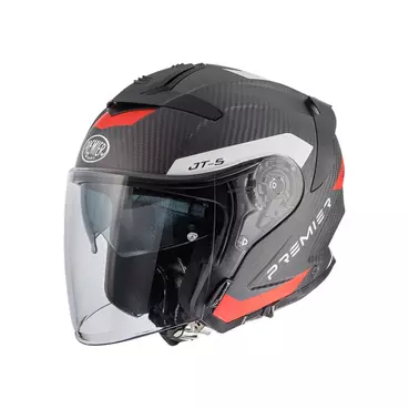 Premier Jt5 Carbon Ma 2 Bm Мотошлем Red Красный