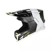 Acerbis T711 Мотошлем Black White Черный