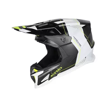 Acerbis T711 Мотошлем Black White Черный
