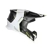 Acerbis T711 Мотошлем Black White Черный