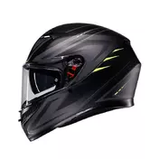 Agv K3 E2206 Syth Мотошлем Black Yellow Matt Желтый