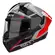 AIROH Matryx Rocket integralhelm Black / Red Fluo Gloss