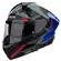 AIROH Matryx Rocket integralhelm Blue / Red Gloss