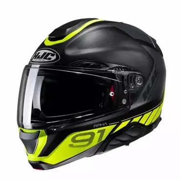 HJC RPHA 91 Rafino Modularhelm Черно-желтый