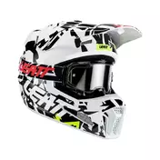 Leatt 3.5 2023 Мотошлем White Белый