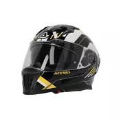 Acerbis X-way Graphic Мотошлем Black Yellow Желтый
