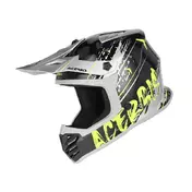 Acerbis Profile Junior Мотошлем Black Yellow Fluo Черный