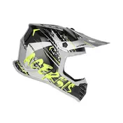 Acerbis Profile Junior Мотошлем Black Yellow Fluo Черный