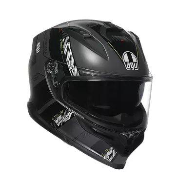 Agv K7 E2206 Kyber Мотошлем Matt Grey Yellow Fluo Желтый