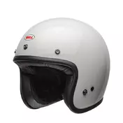 Bell Custom 500 Ece06 Vintage Мотошлем White Белый