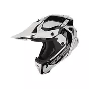 Acerbis X-track 2206 Мотошлем Black White 25 Белый