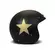 Dmd Jet Retro Мотошлем Star Gold Черный