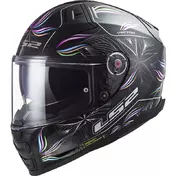 Ls2 Ff811 Vector 2 Tropical Мотошлем Black White Черный