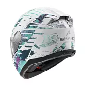 Shark D-skwal 3 Reptaia Мотошлем White Cameleon Белый