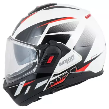 N120-1 Nightlife White, Grey, Black, Red