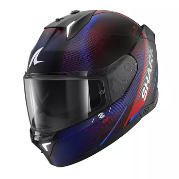 Shark Skwal I3 Speed-tech Mat Мотошлем Red Blue Синий