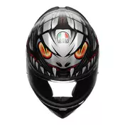 Agv K1 S E2206 Lyzard Мотошлем Green Red Matt Черный