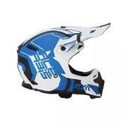 Acerbis Profile 5 Мотошлем White Blue Синий