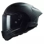 LS2 FF805 Thunder Carbon GP Aero Spoiler integralhelm Черный