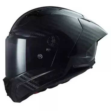 LS2 FF805 Thunder Carbon GP Aero Spoiler integralhelm Черный