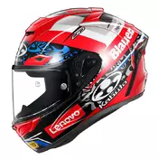 Kabuto F-17 Gp Mips Replica Michele Pirro Мотошлем Красный