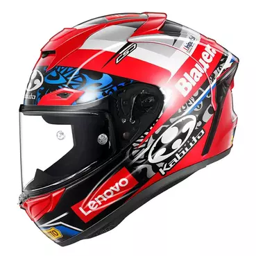 Kabuto F-17 Gp Mips Replica Michele Pirro Мотошлем Красный