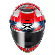 Kabuto F-17 Gp Mips Replica Michele Pirro Мотошлем Красный