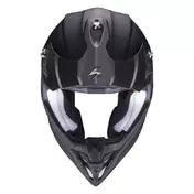 Scorpion Vx-16 Evo Air Solid Мотошлем Black Matt Черный