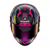 Shark Aeron Fawn Мотошлем Multicolor Фиолетовый