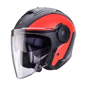 Caberg Soho Milano Мотошлем Black Matt Red Красный