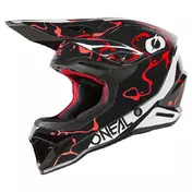 O Neal 1 Srs 2206 Splash V.26 Мотошлем Black Red Красный