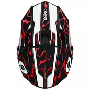 O Neal 1 Srs 2206 Splash V.26 Мотошлем Black Red Красный