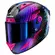 SHARK Aeron Edgy integralhelm Carbon / Blue / Chrom
