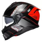 AGV K7 Kyber E2206 MPLK integralhelm matt black / red
