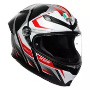 AGV K6 S Karve E2206 MPLK integralhelm Matt Black / White / Red
