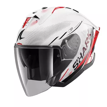 Shark Skwal Jet Cup Speed Tech Мотошлем White Red Белый