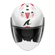 Shark Skwal Jet Cup Speed Tech Мотошлем White Red Белый
