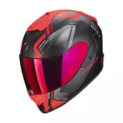 Scorpion Exo 1400 Air Corsa Мотошлем Black Red Красный